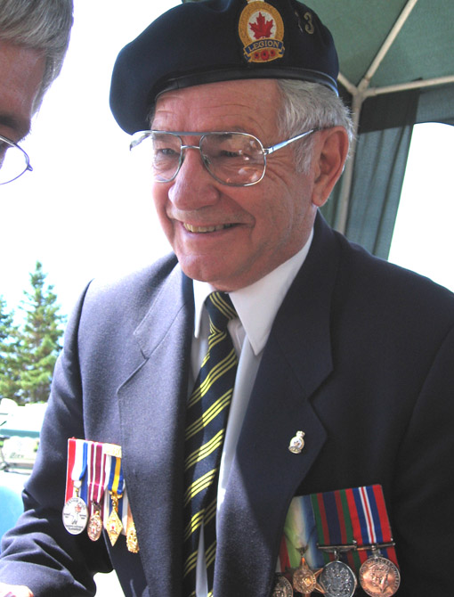 Mr. <b>Ralph Diegel</b> - WWII Veteran Royal Canadian Navy Volunteer Reserve - July30RalphDiegel2